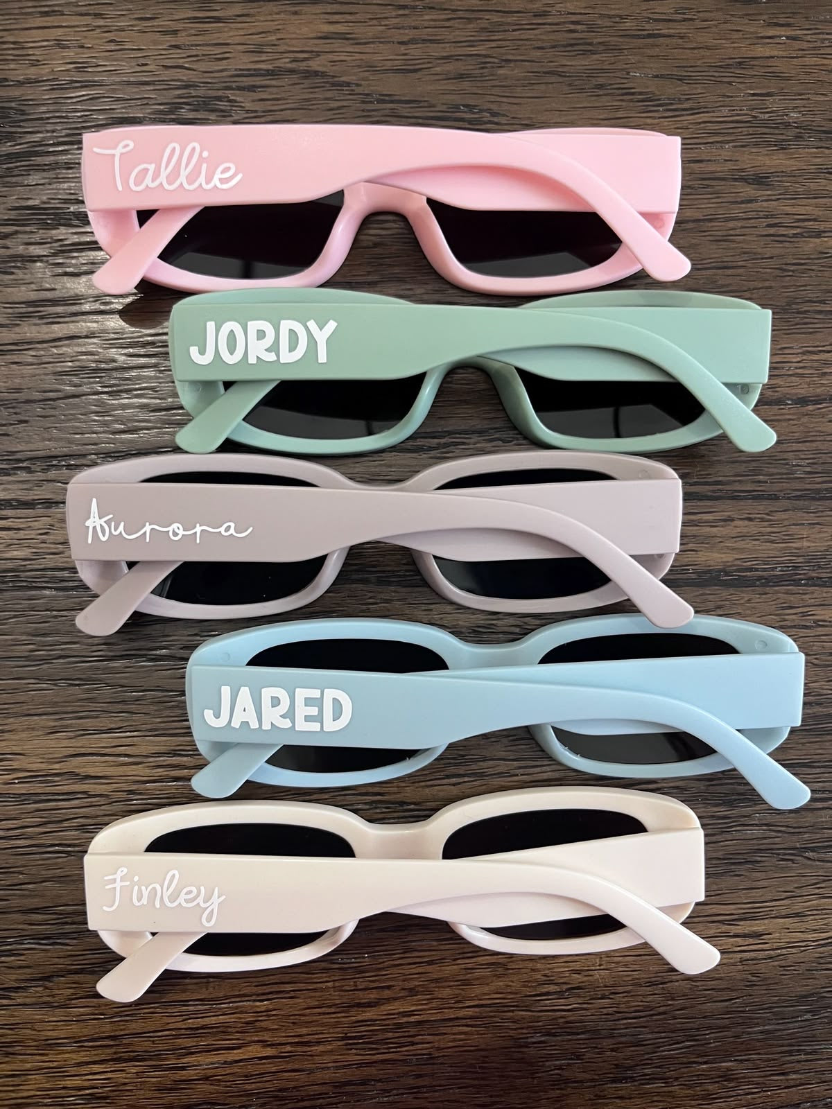 Kids personalized sunglasses
