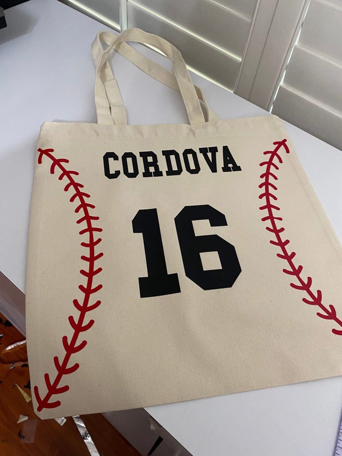 Baseball Bag Personalized